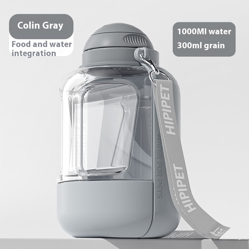 Roven Trail Companion — 2-in-1 Portable Dog Water & Food Bottle